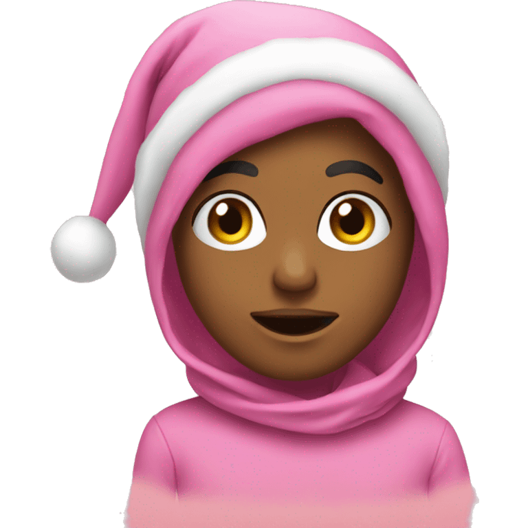 Pink Christmas  emoji