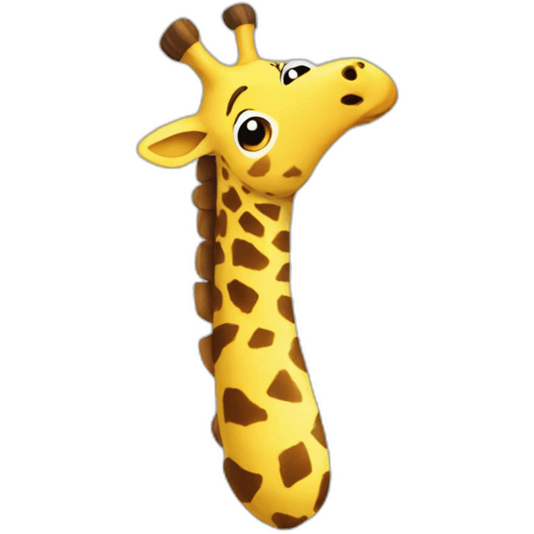 giraffe banana emoji