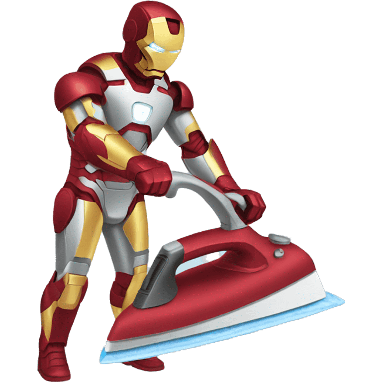 iron man ironing emoji