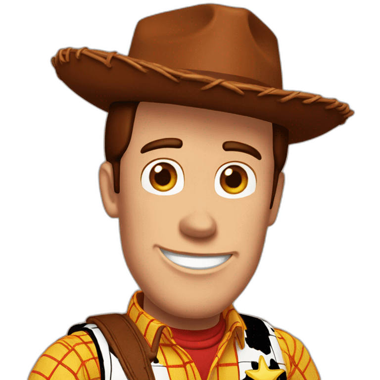 Woody toy story emoji