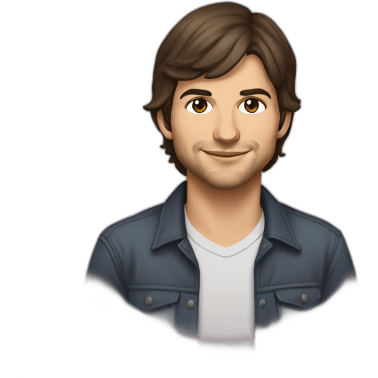 ashton kutcher emoji