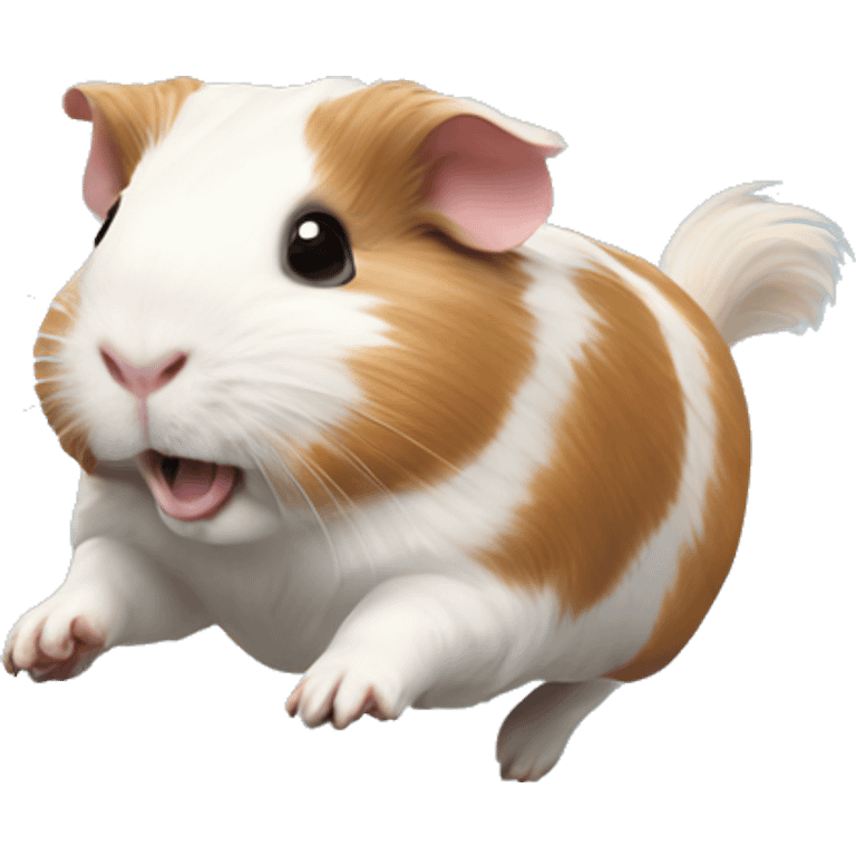 Guineapig jumping emoji