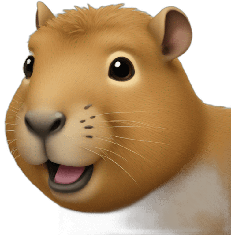 party-capibara-happy-face emoji