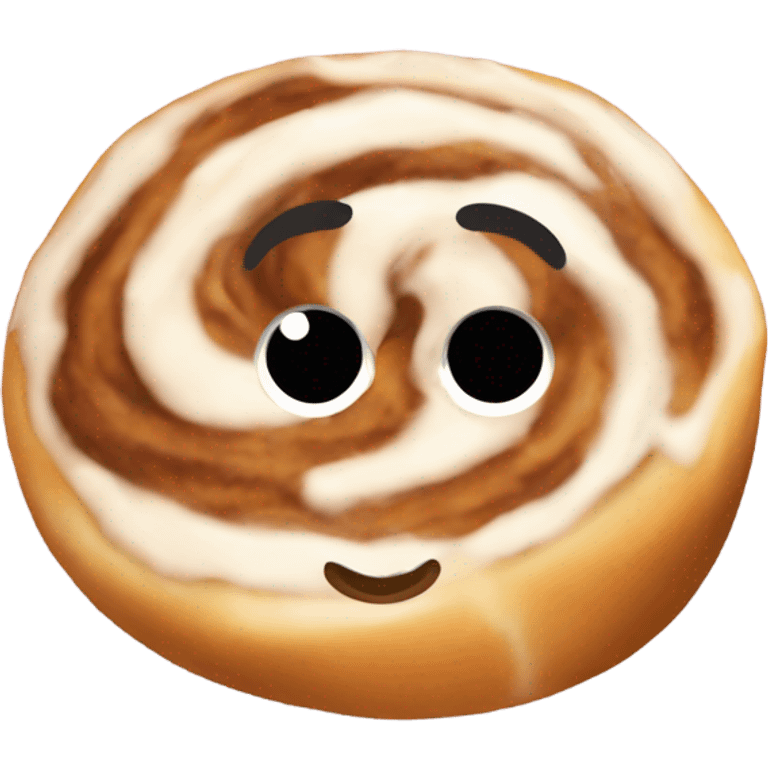 Cinnamon roll human  emoji