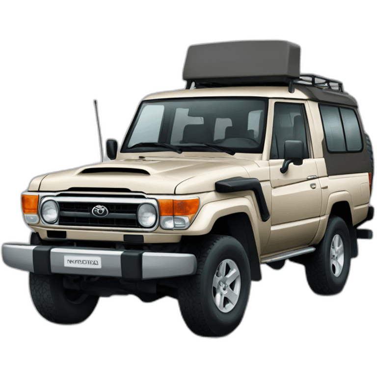 Toyota landcruiser emoji