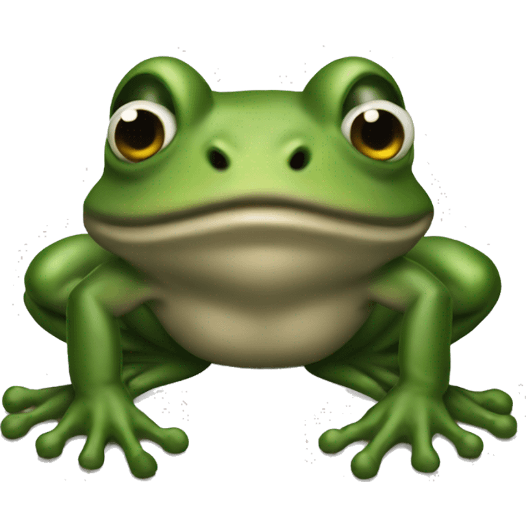 War frog emoji