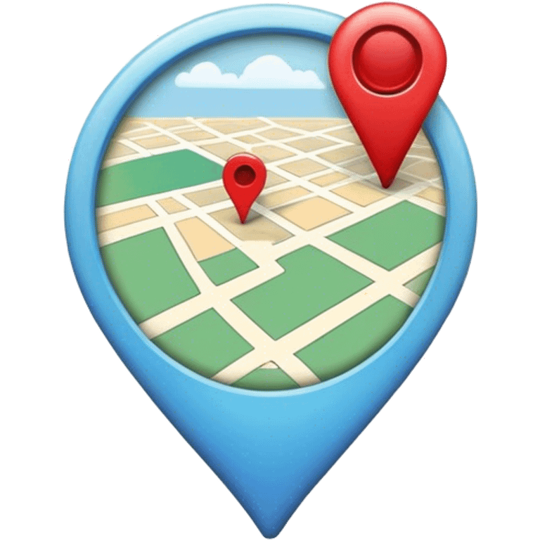 map pin emoji