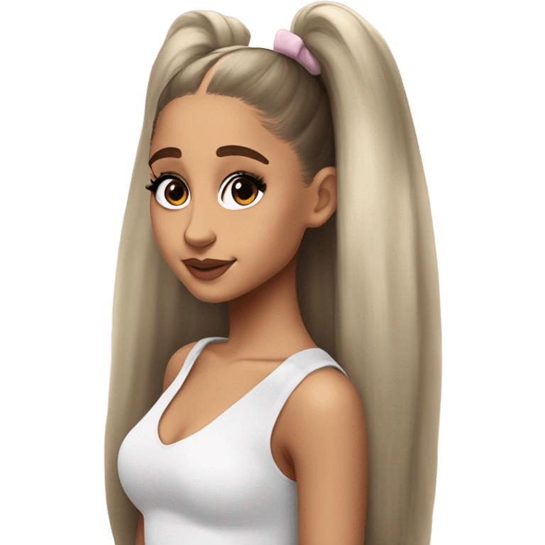 Hyper Real Ariana Grande emoji