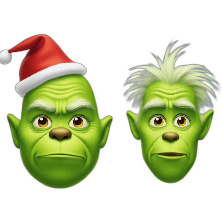 grinch and tesla emoji