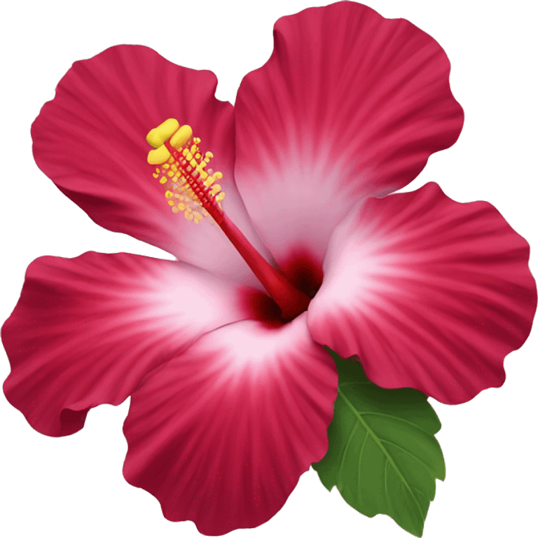 Hibiscus flower emoji