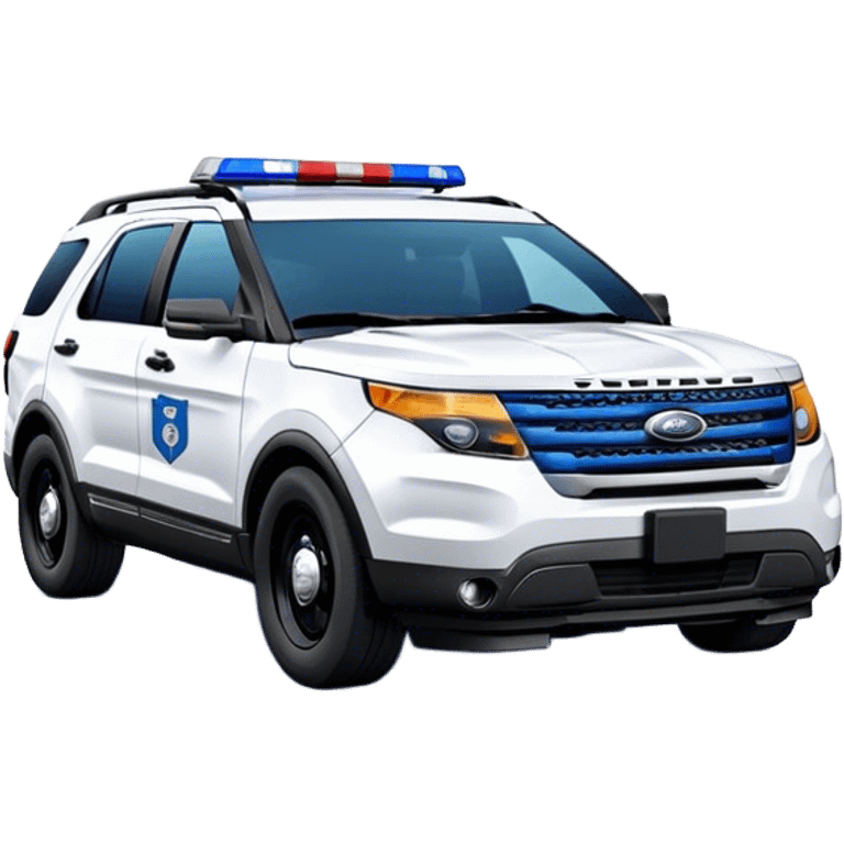 LAPD ford explorer car emoji