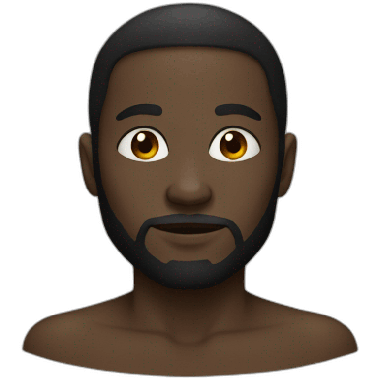 vanta black human emoji