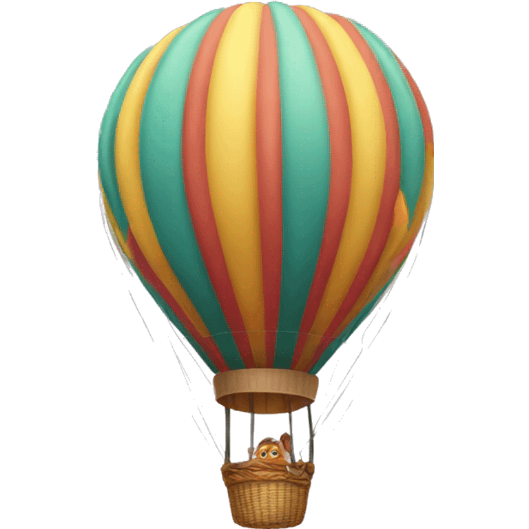 hot air balloon emoji