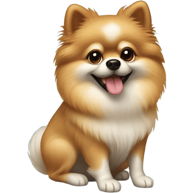 Mickey Mouse Pomeranian  emoji