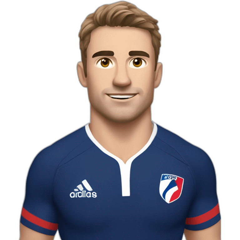 Antoine Dupont rugby player France emoji