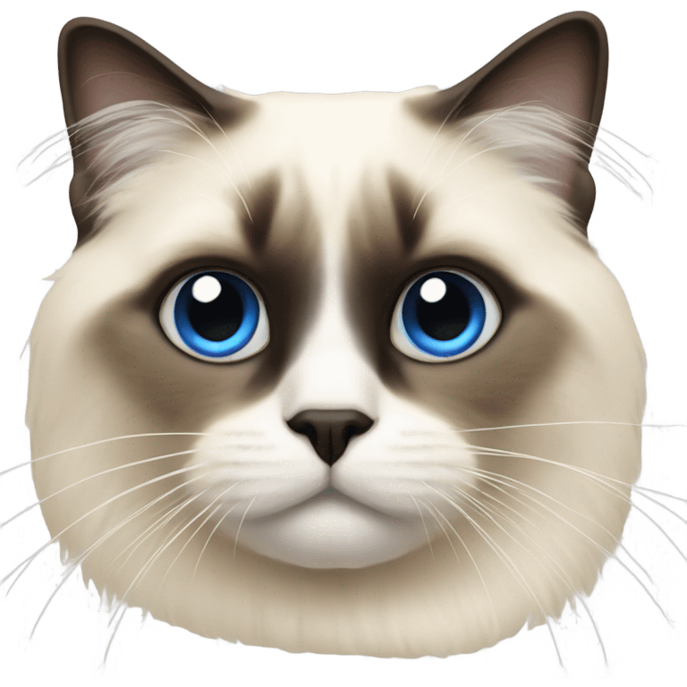 Birman cat emoji