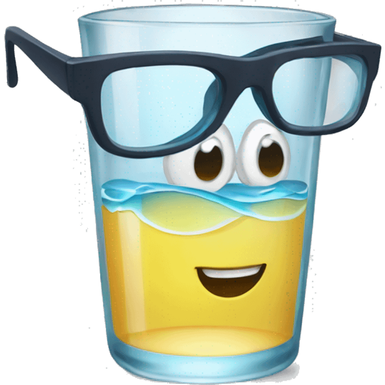 water with glasses emoji