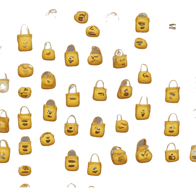 y2k bag emoji