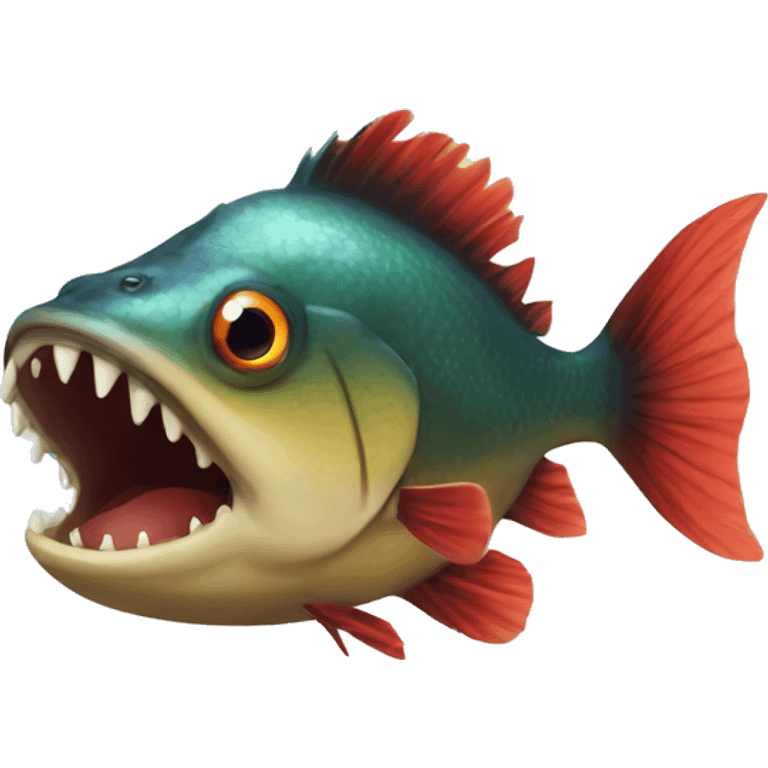 Piranha emoji