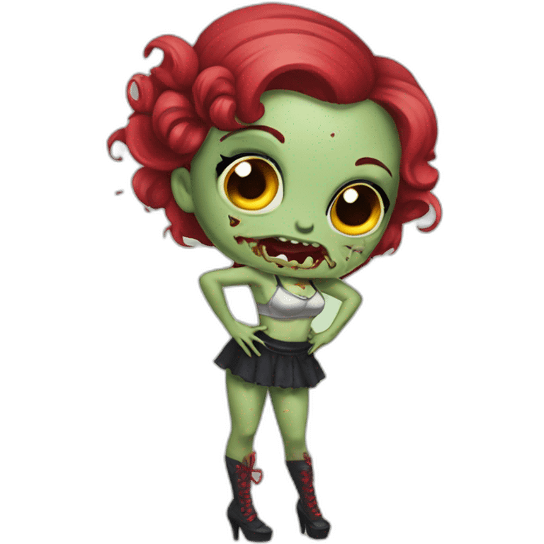 zombi pinup emoji