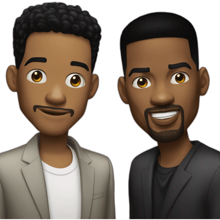 Will Smith e Chris Rock emoji