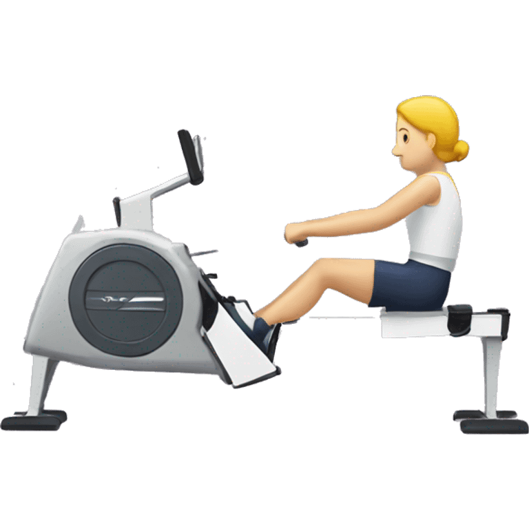 Rowing machine emoji