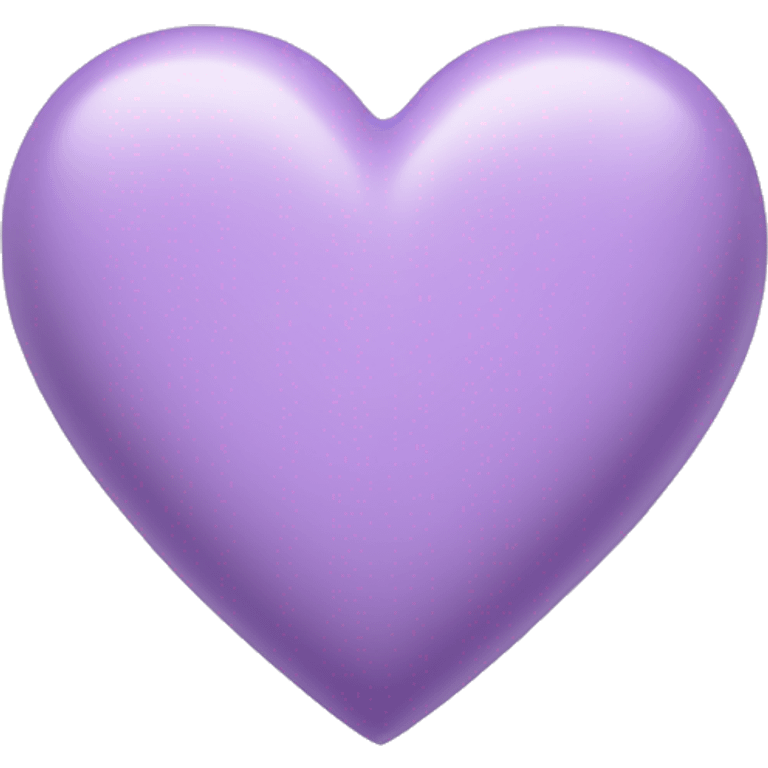 Pastel purple heart emoji