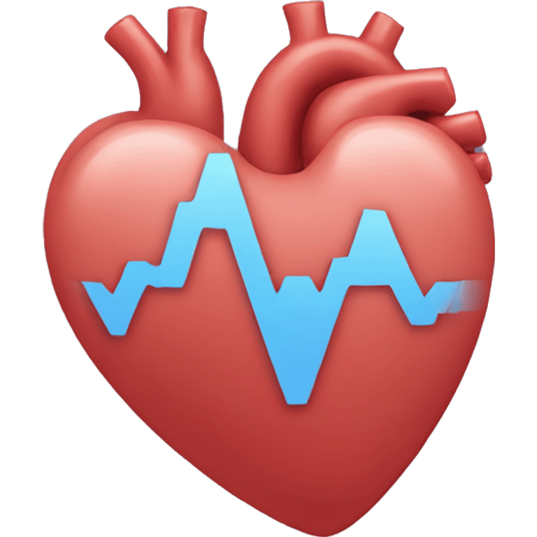 Cardiac ultrasound emoji emoji