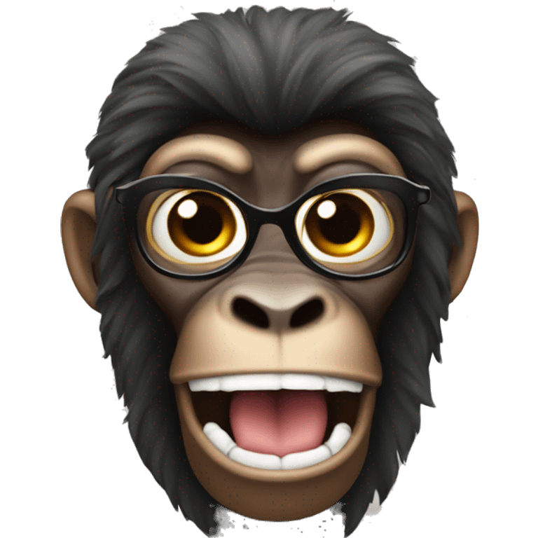  Affe mit weinglas emoji