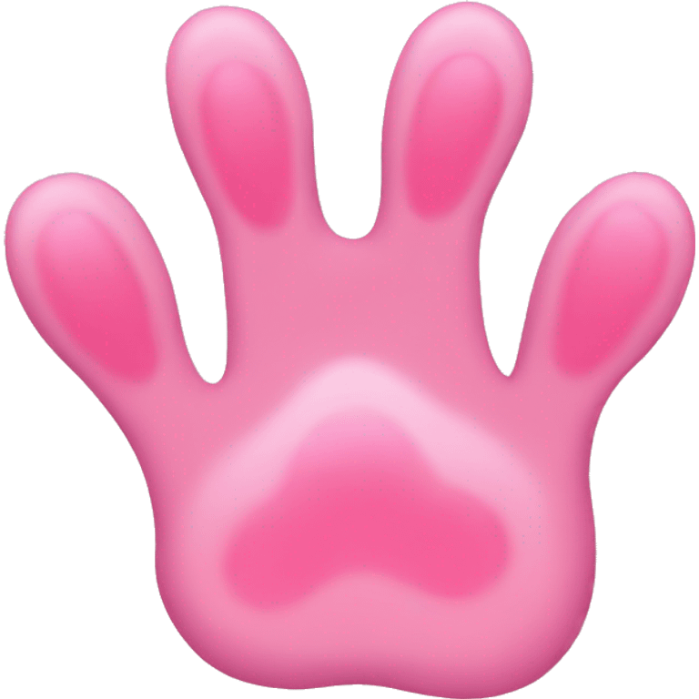 pink cat paws emoji