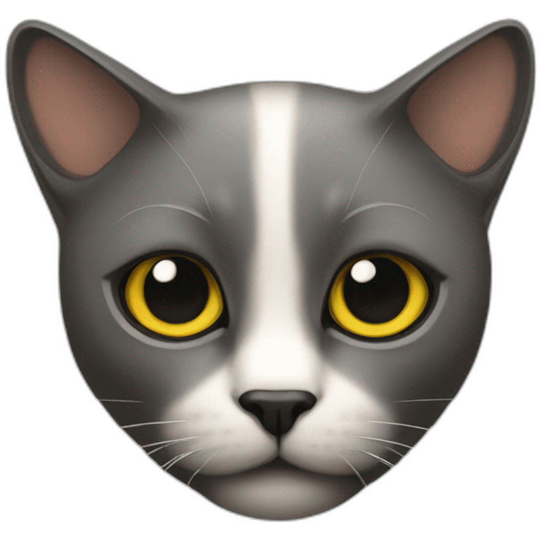 gato negro emoji