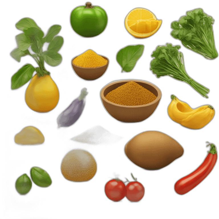 Ingredients d'Afrique emoji