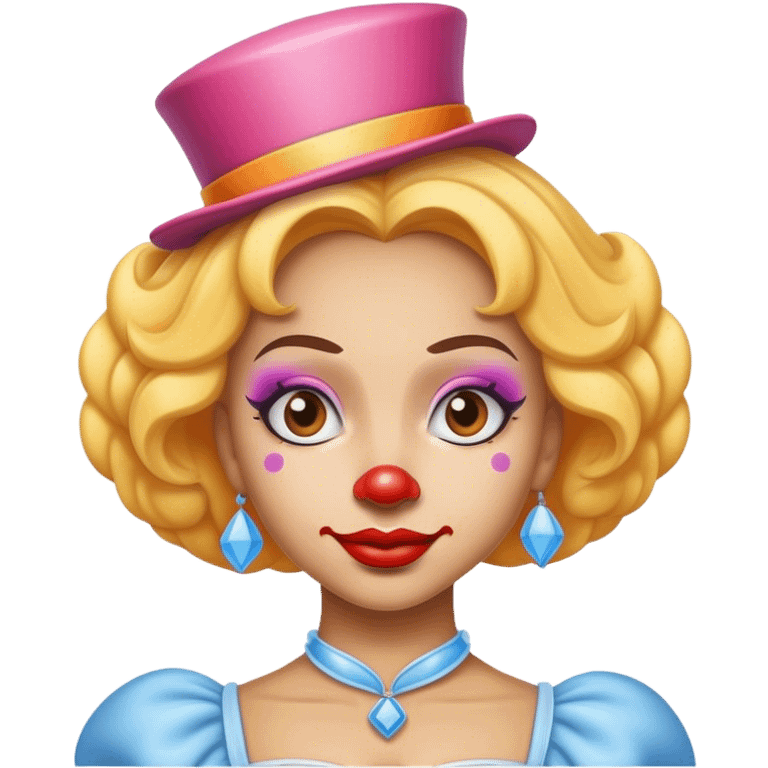 lightskin clown cinderella emoji