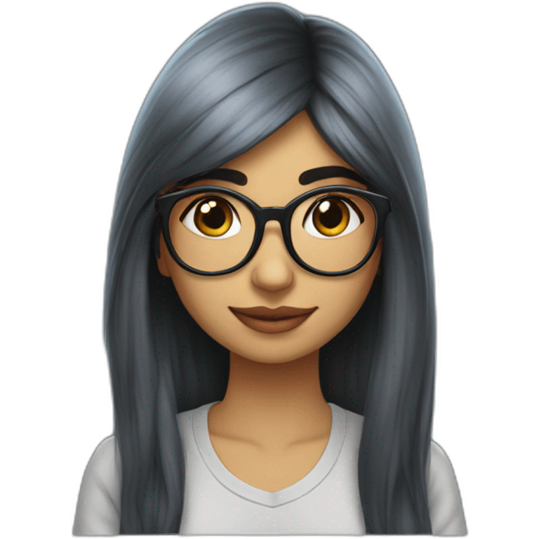 Mia Khalifa girl emoji