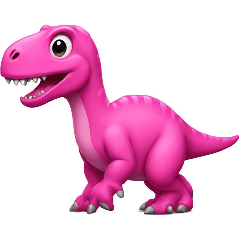 pink dinosaur  emoji