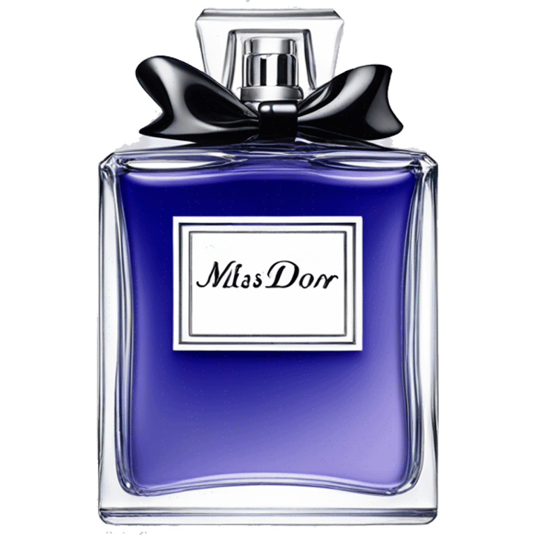 Miss Dior pefume periwinkle  emoji