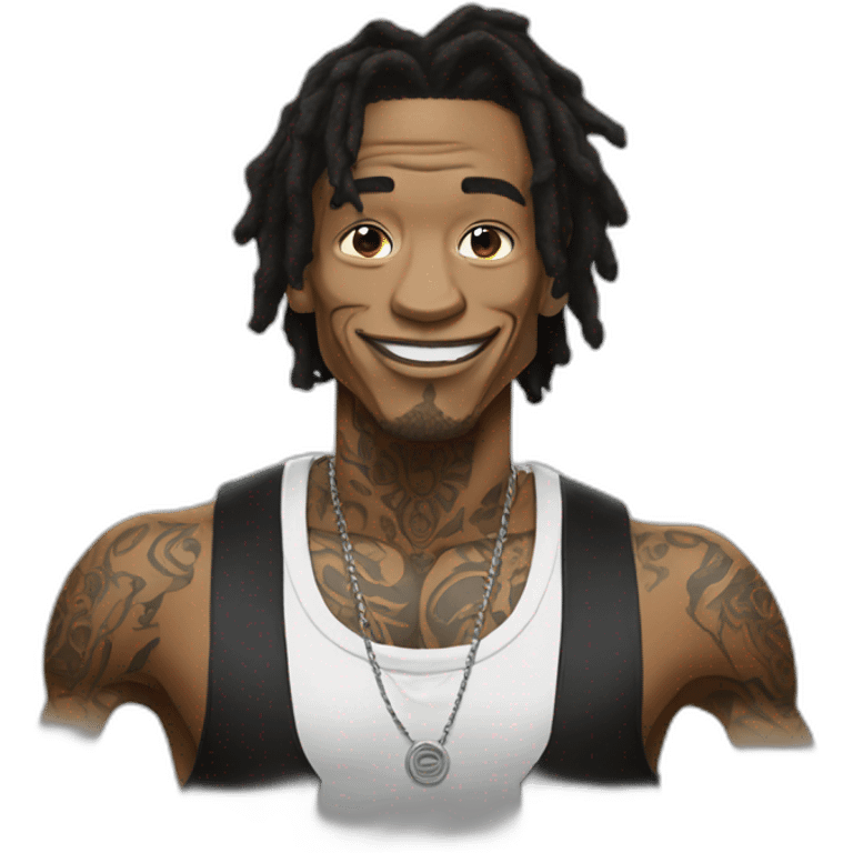 muscular wiz khalifa emoji