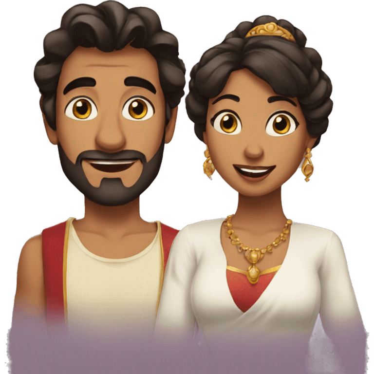 Aladin et yasmine emoji