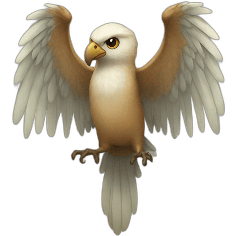 Winged saltpeter emoji