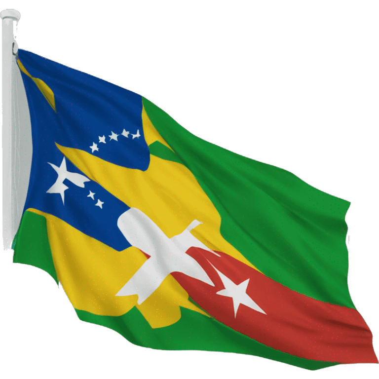 Bandeira do estado de sergipe, brasil emoji