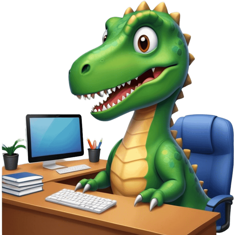 office dinosaur emoji