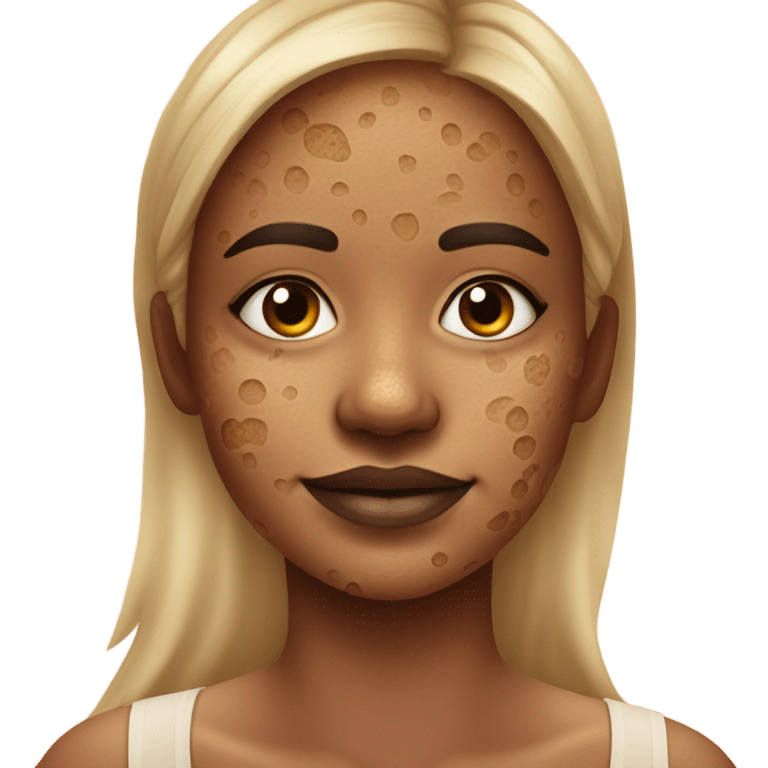 hyper pigmentation  emoji