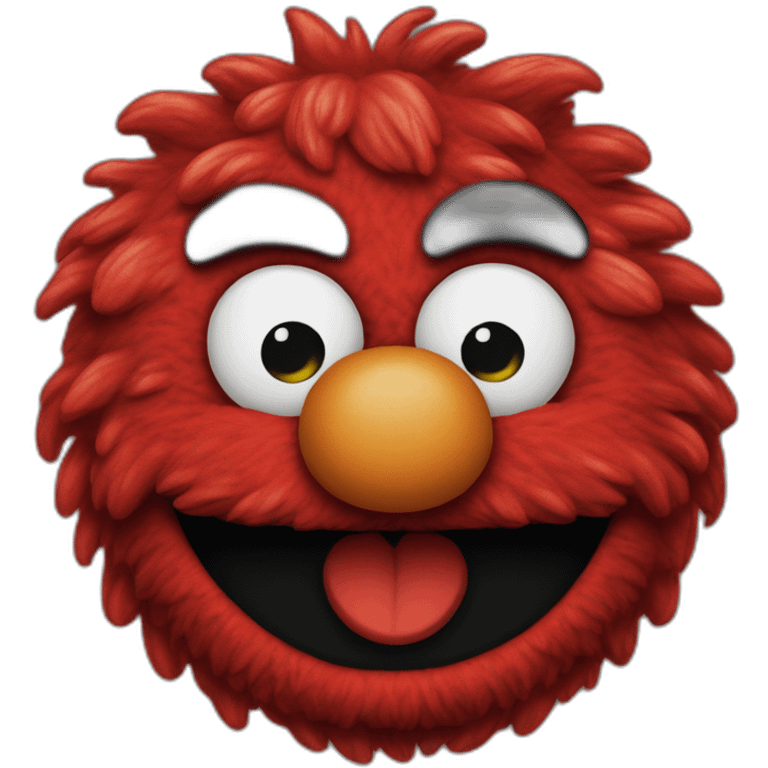 elmo everything is fine meme emoji