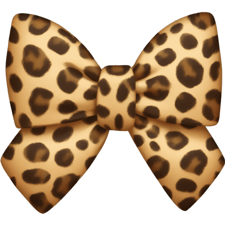 leopard bow  emoji