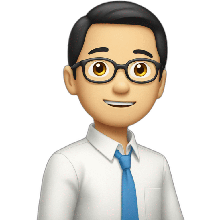 Nobita as a handsome boy  emoji