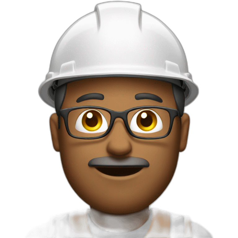 The builder writes emoji