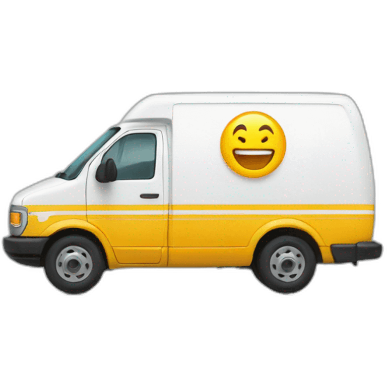 Delivery van emoji