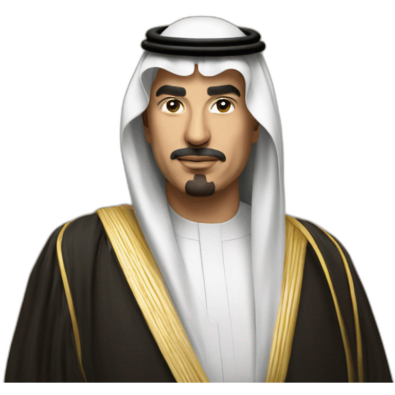 King Abdullah alsaud emoji