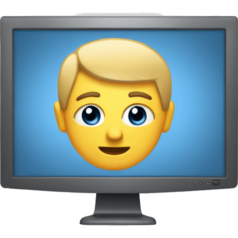 wide monitor emoji