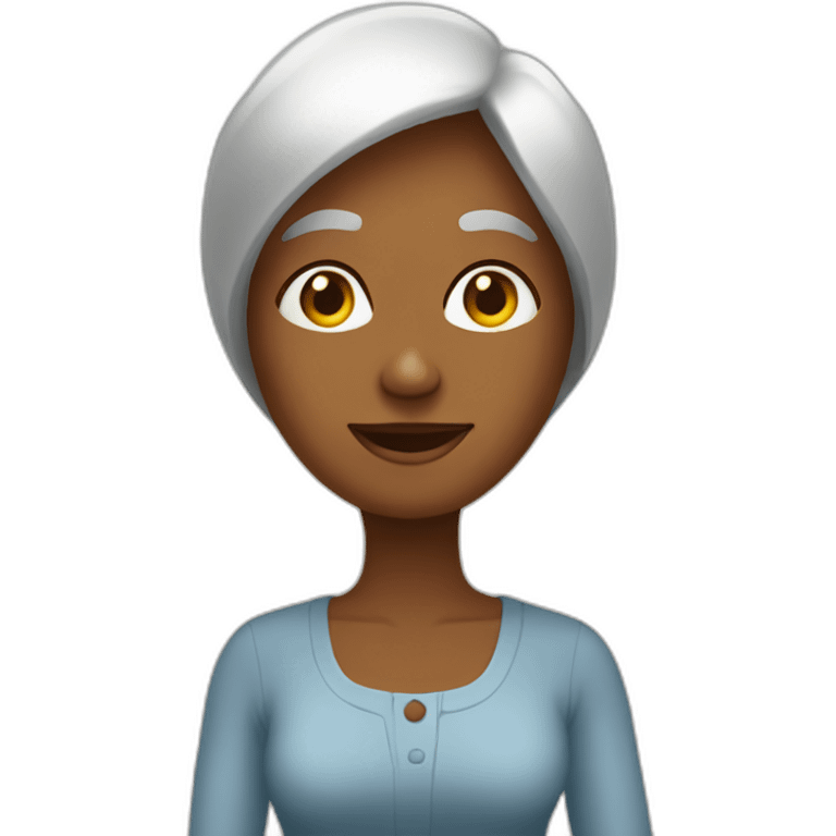 Maman voilée emoji